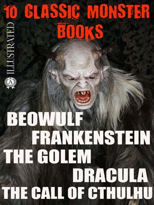 cover image of 10 Сlassic Monster books. Illustrated